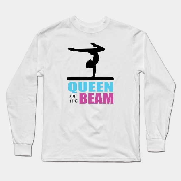 Queen of the Beam Long Sleeve T-Shirt by sportartbubble